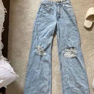 H&M Wide Leg Jeans